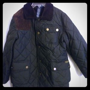 Ralph Lauren jacket accented w/ corduroy